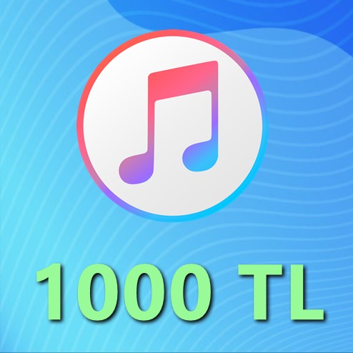 1000 TL App Store & iTunes Hediye Kartı