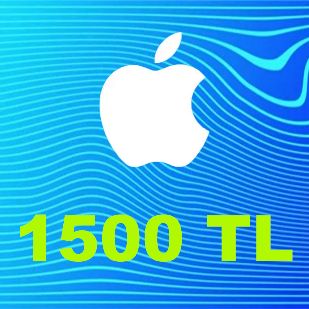 1500 TL App Store & iTunes Hediye Kartı