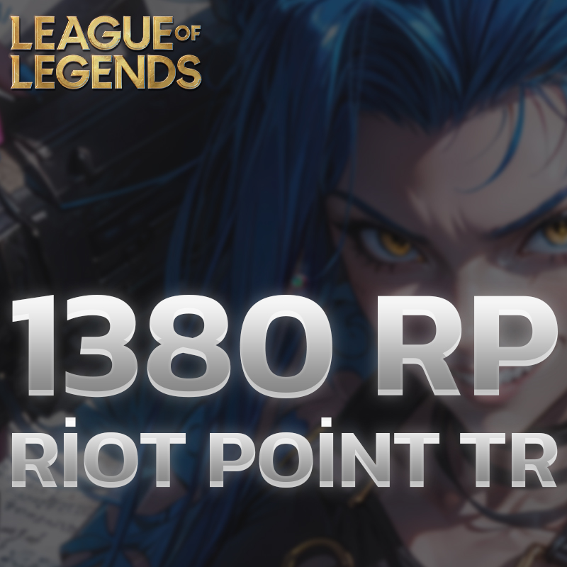 League of Legends 1380 Riot Points TR