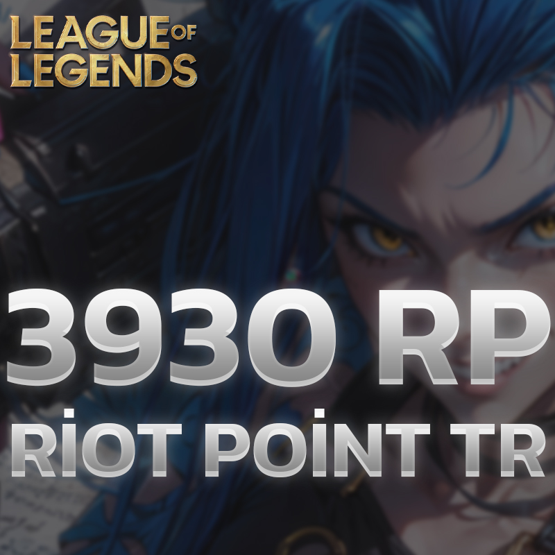 League of Legends 3930 Riot Points TR