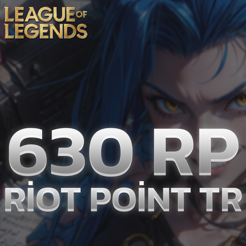 League of Legends 630 Riot Points TR