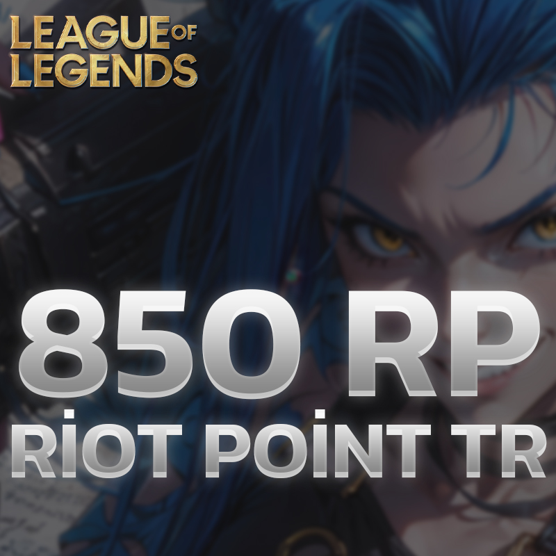 League of Legends 850 Riot Points TR