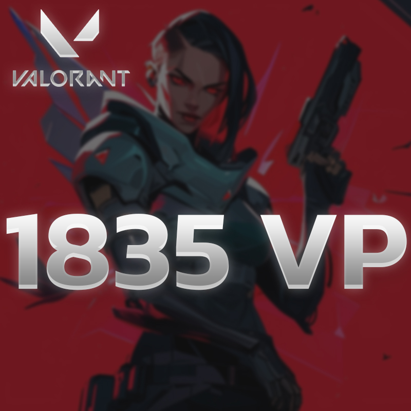 Valorant 1835 VP