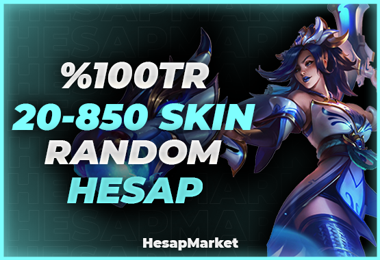 League Of Legends %100 TR 20-120 SKIN VİP RANDOM HESAP