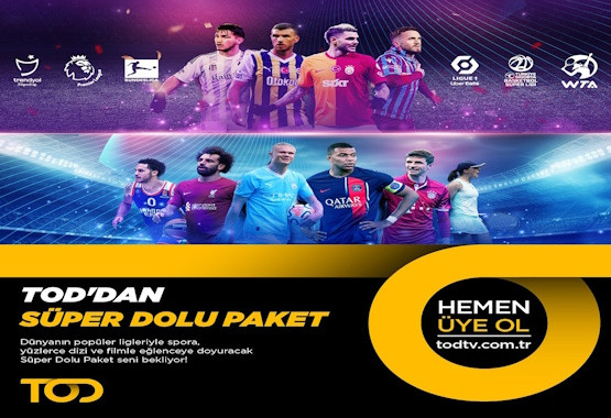 1 Aylık TOD Süper Dolu Paket