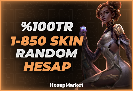 League Of Legends %100 TR 1-120 SKIN VİP RANDOM HESAP